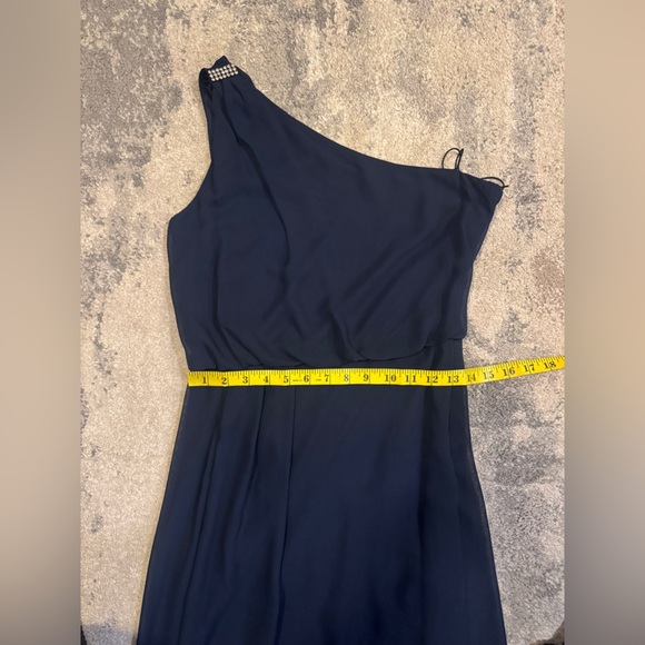 Adrianna Blue Formal  One-Shoulder Dress - Picture 7 of 9